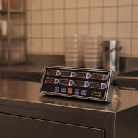 Digital 8-Channel Timer Compact Multi-Channel Timer for Chefs, Bakeries