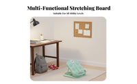 Anti-Slip Design Adjustable Calf Stretcher Portable Incline Stretching Board Heavy Duty Leg Stretching Machine Padded Heel Rest for Students, Beginners, Athletes, Home Gym, Physical Rehabilitation, Office