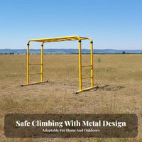 children's Horizontal Ladder Family Fun kids' Monkey Rungs Improves Balance Childrens Indoor Monkey Bar for Beginners, Young Children, Playroom
