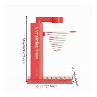 Foldable Pour-over Coffee Brewer Detachable Tabletop Coffee Brewer Food-Grade Kitchen Appliance BPAunrestricted