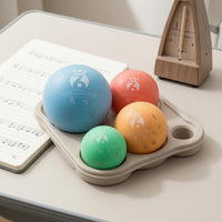 4 Pieces Finger Training Ball PU Polyurethane Finger Exercise Ball Smooth