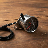 Retro Motorcycle Speedometer Multifunction Display Motorbike Odometer Gauge Custom Motorcycle Instrument Cluster 12V