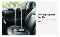 Aluminum Alloy Hand Control Device Adjustable Frame Car Hand Controls Padded Grip Disabled Driver Control Mounting Points