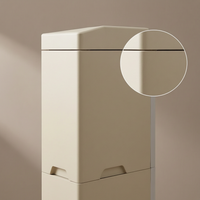 Slim Gap Storage Cabinet with Drawers for Kitchen and Bathroom, Waterproof Narrow Shelf Organizer