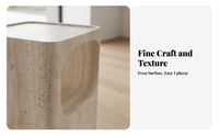 C-Shaped Storage Table Minimalist Aesthetic Household Furniture for Small Spaces