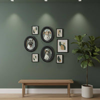 Animal Frame Portable Animal Photo Frame Ornate Styled Home Decor for Desk, Bedroom