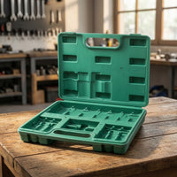 Socket Wrench Case Empty Tool Storage Case Portable for Garage, Workshop, DIYers
