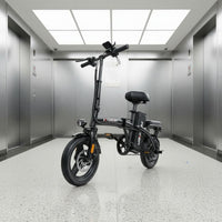 Folding Electric Bike Powered Foldable Powered Bike New Official Standard Compliant Space-Saving Electric Cycle for Commuters, City Commuting