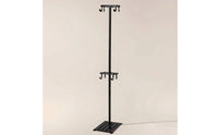 Space-Saving Bike Rack with Hooks Indoor Bike Storage Rack Sturdy Cycle Stand with Hooks Sturdy for Apartment