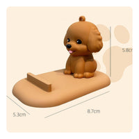 Dog Phone Stand Decorative Cute Puppy Phone Stand Great Gift Idea for Nightstand