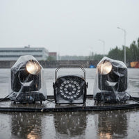 Windproof PAR Light Rain Cover Retardant Moving Head Light Rain Hood Foldable Rustproof Buckle for Festivals