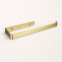 No Drill Gold Towel Rack for Kitchen Paper Towel Holder, Sets Accessories Organizer, Bedroom Accessories for Homeowners