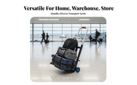 Foldable Hand Truck Lightweight Folding Hand Truck Heavy Duty Portable Moving Cart for Homeowners, Office Workers, Home Use, Shopping, Warehouse
