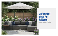 Portable Foldable Cross-Leg Stand long-lasting Finish Cross Brace Umbrella Holder sturdy Duty Outdoor Accessory Adjustable Knob for Beachfor travelersers, Homeowners, Garden lovers, by the pool, Backyard, Deck