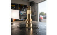 1/4 Inch Quick Connect Adapter Long-Lasting Construction to Quick Connect Converter Brass Hose Fitting