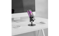 Microphone with Stand Crisp USB Condenser Audio Input Device for Podcasters