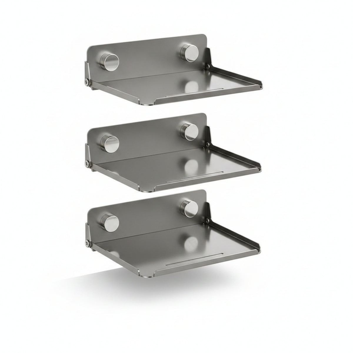 Metal Kitchen Prep Shelf Dark Gray Home Storage