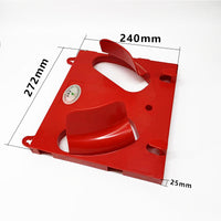 ABS Safety Helmet Rack Wall-Mounted Storage Stand for Workshop and Office