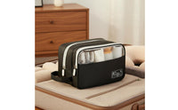 Waterproof Makeup Bag Lightweight Waterproof Travel Wash Pouch Simple to Clean Portable Toiletry Pouch for Business Trip, Washroom, Gym