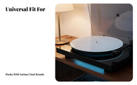 12 Inch Vinyl Player Mat Universal Fit 12 Inch Turntable Mat Precision Machined