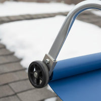 Lightweight Telescopic Snow Roof Rake Sturdy Aluminum Roof Snow Rake Easy to Assemble Heavy Duty for Foliage Removal, Car