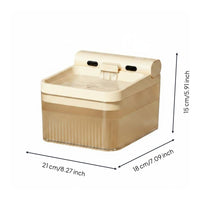 4L Cat Water Dispenser Easy to Easily Maintained Intelligent Automatic Water Dispenser Automatic Cat Waterer for Cats