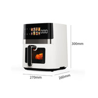Air Fryer Oven Versatile Air Fryer with Window Countertop Oven Easy Appliance Healthier for Kitchen