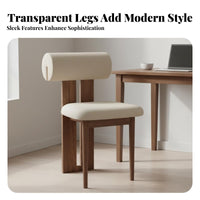 Rectangular Wood Slab Table Multipurpose Design Rectangular Wood-Top Table Space Saving Sturdy Construction for Living Room