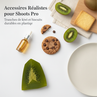 Artificial Fruit Slices and Cookies for Photography Props and Decoration
