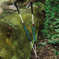 Wrist Strap Telescopic Trekking Pole Lightweight Aluminum Trekking Poles Long-Lasting Adjustable Walking Pole Foldable