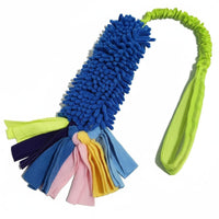 Soft Rope Squeaker Toy Oral-Care Squeaky Soft Dog Toy Mental Pet Item for Indoor