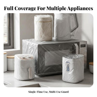 Appliance Cover Dustproof Clear Appliance Cover Thickened Material Dust Protector for Homeowners, Renters, Storage, Moving