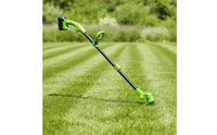 Lightweight Cordless String Trimmer Portable String Trimmer with Battery Ergonomic Lawn Edger Telescopic for Homeowners