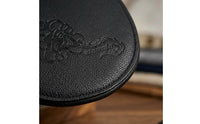 Closure Golf Wood Headcover PU Leather Wood Head Cover Pebbled Texture Golf Club Head Cover Embossed Pattern