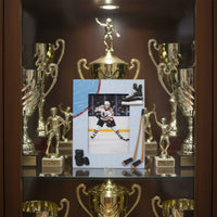 Ice Sport Photo Frame Creative Design Ice Sport Themed Desktop Frame Keepsake Gift Glass Front