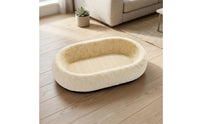Oval Cat Scratcher Bed Soft Scratching Board Comfortable for Small Pets