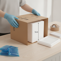 Thickened 5cm Foam Cooler Box for Medical Cold Chain Transport