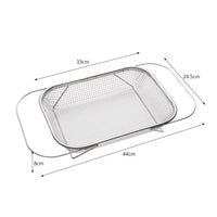 Retractable Vegetable Washing Basket Space Saving