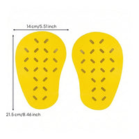 Motorcycle Chest Protector Insert Ergonomic Motorcycle Chest Pads Protective Padding Pad with Insert Design Impact Resistant
