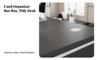 Executive Desk with Drawers Spacious Desktop Modern Executive Desk with Storage Multi Functional Computer Table for Executives, Adults, Study, Bedroom