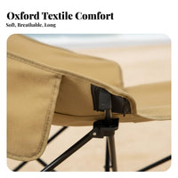 Foldable Design Adjustable Lounger with Leg Rest adaptable Reclining Camp Lounger with Footrest sturdyDuty Frame Folding Recliner Padded Headrest for removeice Workers, Beachgoers, Beach, Fishing, Camping, spineyard