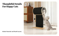 Cat Scratching board Dangling Balls Sisal Scratching Surface Vertical
