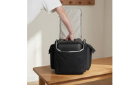 Speaker Carrying Bag Padded Speaker Carry Case Shielding Bag with Shoulder Strap Wear-Resistant for Outdoor Events