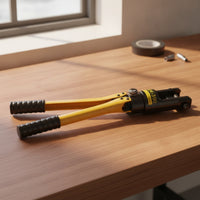 Heavy Duty Manual Hydraulic Crimping Tool Non-Slip Crimping Tool with Hexagonal Head Long-Lasting Hydraulic Crimper Sturdy for Electricians, Electrical Work