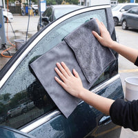 Microfibre Cloth and Car Drying Towel, Coral Fleece Microfibre Cloth, Scottish Celestial Gray Car Interior Cleaning Towel