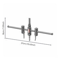Airplane Type Long-Lasting Adjustable Circle for Woodworkers