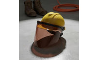 Face Guard Replacement Panel Polycarbonate Face Guard Screen Replacement Visor Impact Resistant Clear for Workshop Workers