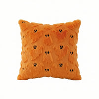 Throw Pillow Cover Embroidered Decorative Pillow Cover Pillowcase Square Vibrant for Sofa, Living Room