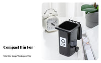 Mini Trash Can Early Education Mini Trash Can Toy Desktop Garbage Bin Cute Design Miniature Garbage Bin Educational for Playroom
