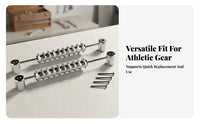 2 Pieces Metal Foosball Scoreboard Counter String Mounting Screws Foosball Score Bead Rod Silver-Toned Table Soccer Score Tracker 26.7 Cm Long